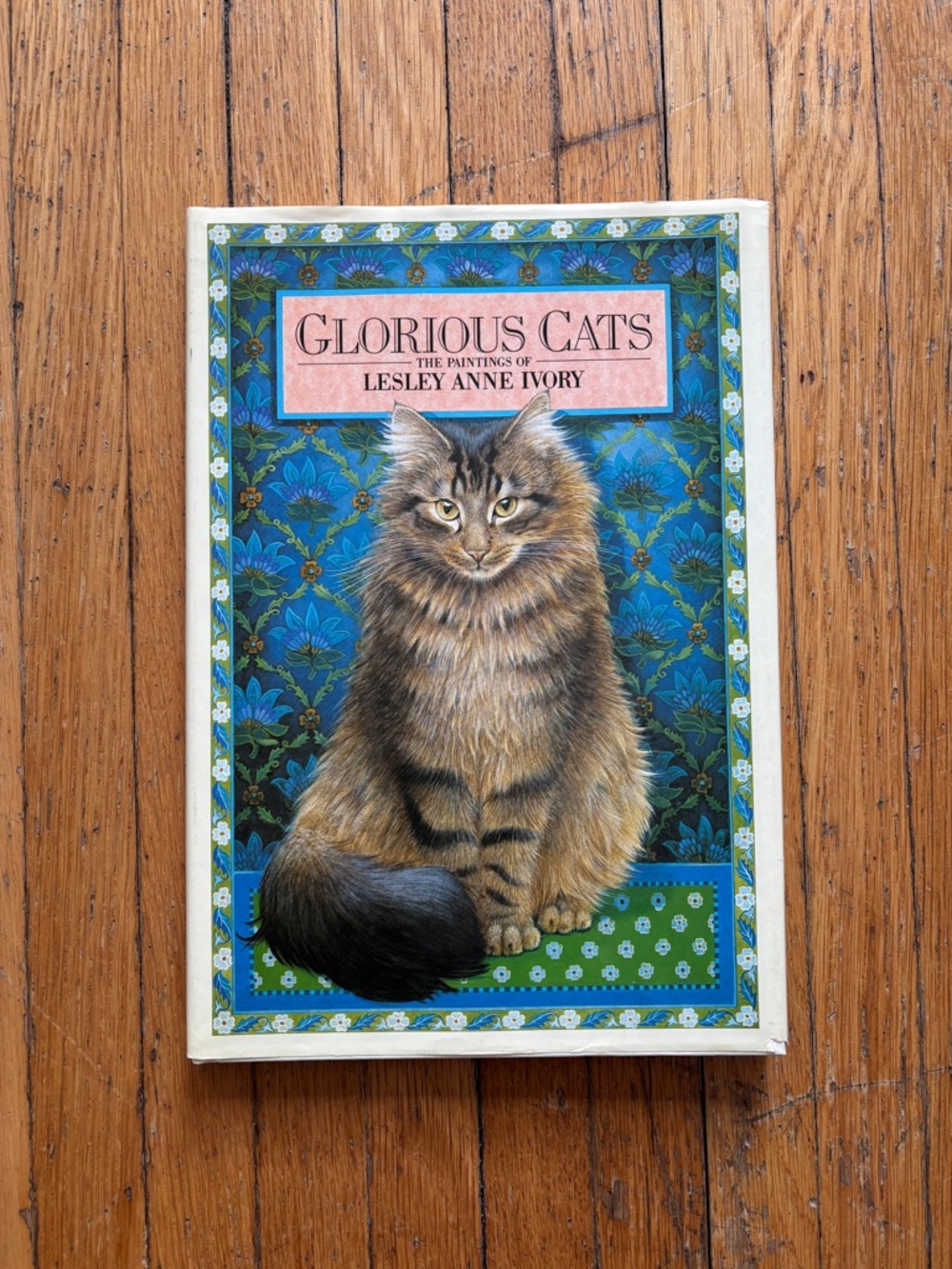 Glorious Cats, the Paintings of Lesley Anne Ivory vintage cat book